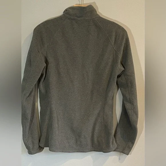 The North Face 1/4 Zip Gray Pullover Women’s Size Small - Picture 2 of 7